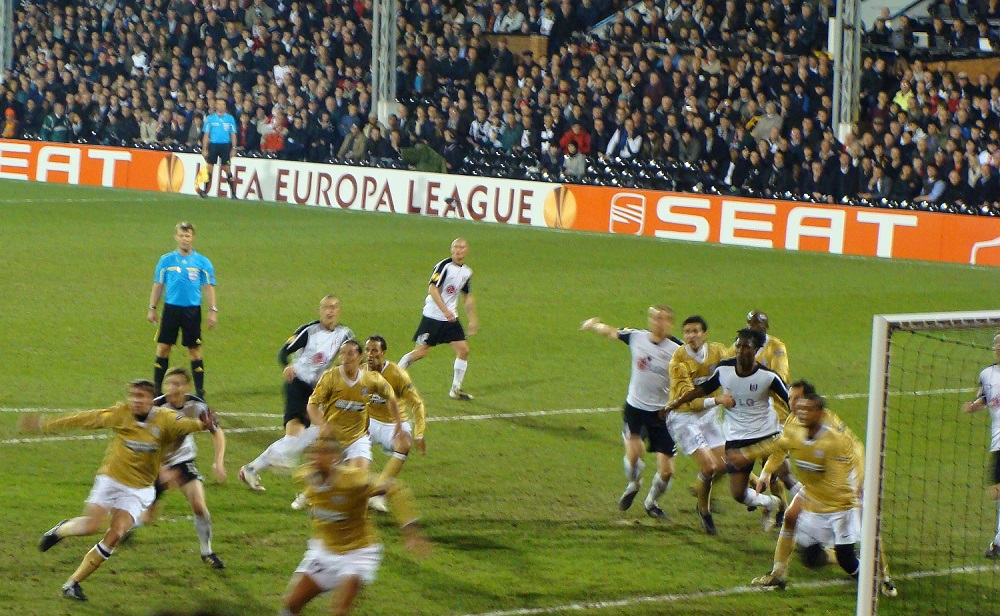 Fulham vs Juventus, March 2010