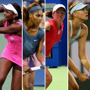 Venus, Serena, Henin, Sharapova