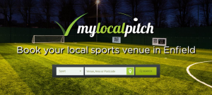 Local sports booking pages 
