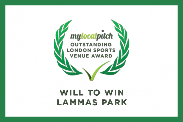 Will to Win Lammas Park venue award blog image